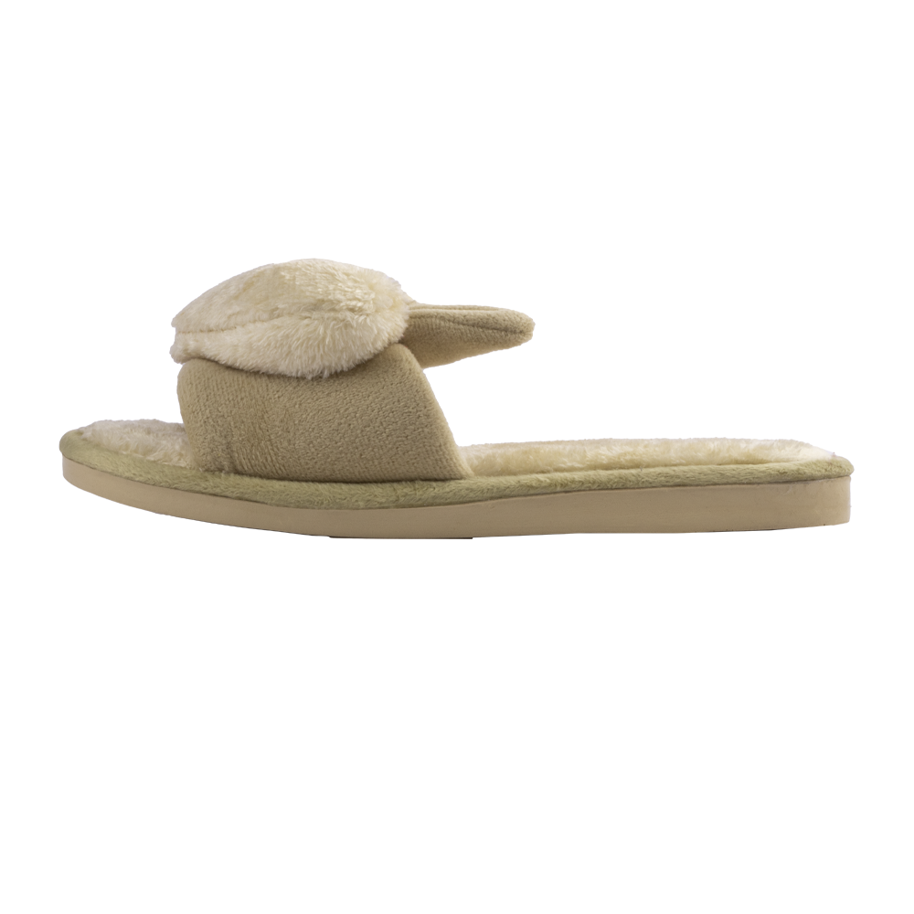 خرید آنلاین دمپایی زنانه حوله ای کیتوکیت مدل قلبی کد 27